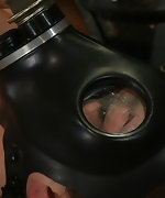 Bound, masked, and vibrated to helpless orgasm